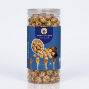 Chatmasala Roasted Makhana - Chatpata Healthy Snacks