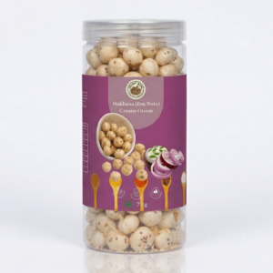 Roasted Cream and Onion Makhana | Classic Savory Fox Nuts