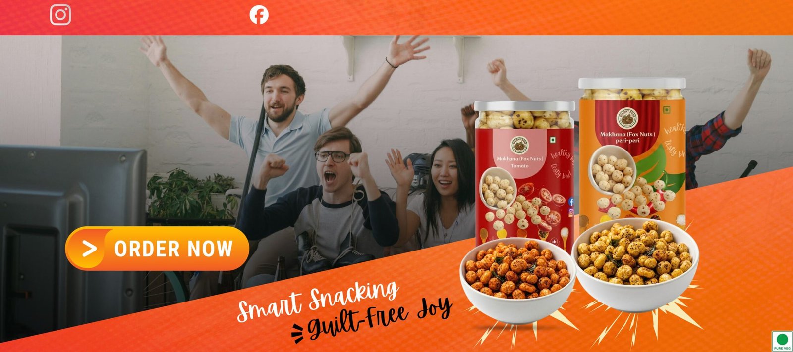 Roasted Himalayan Salt and Pepper Makhana | Premium Diet Snacks